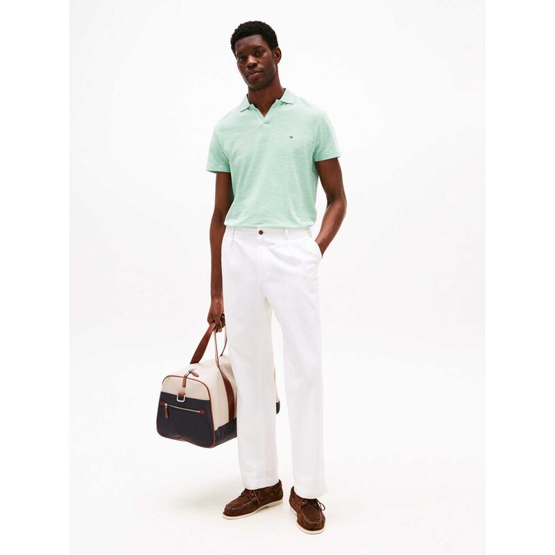 Tommy Hilfiger Regular Fit Textured Oxford Polo Shirt image number 3